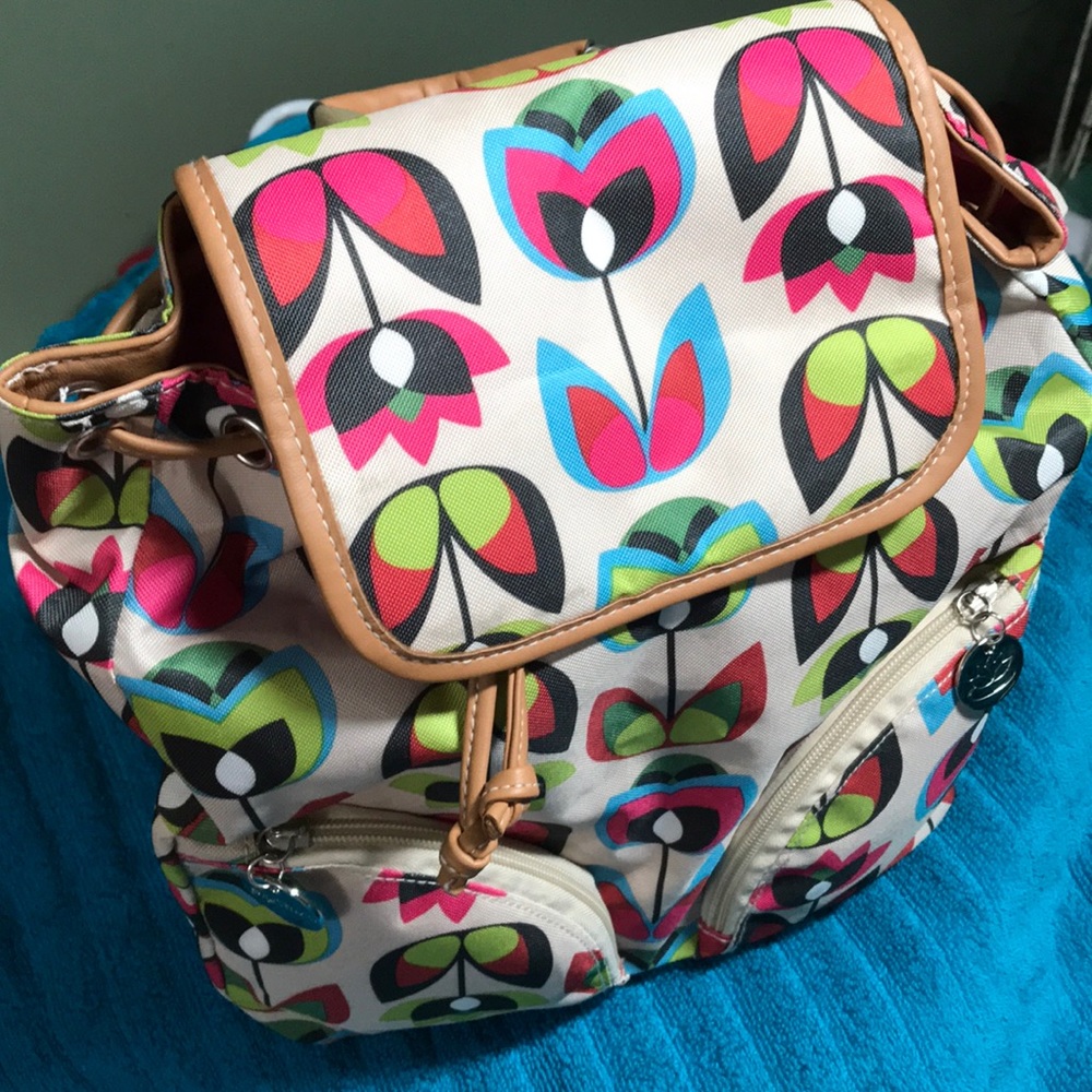 Lily bloom NWT backpack floral flowers